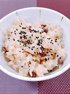 郷土料理普及講習会~お赤飯~-レシピのメイン写真