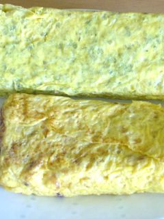 【お弁当の卵焼き】青のり入り・出し入り-レシピのメイン写真