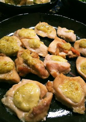 鶏むね肉の柚子こしょうマヨ焼き☆-レシピのメイン写真