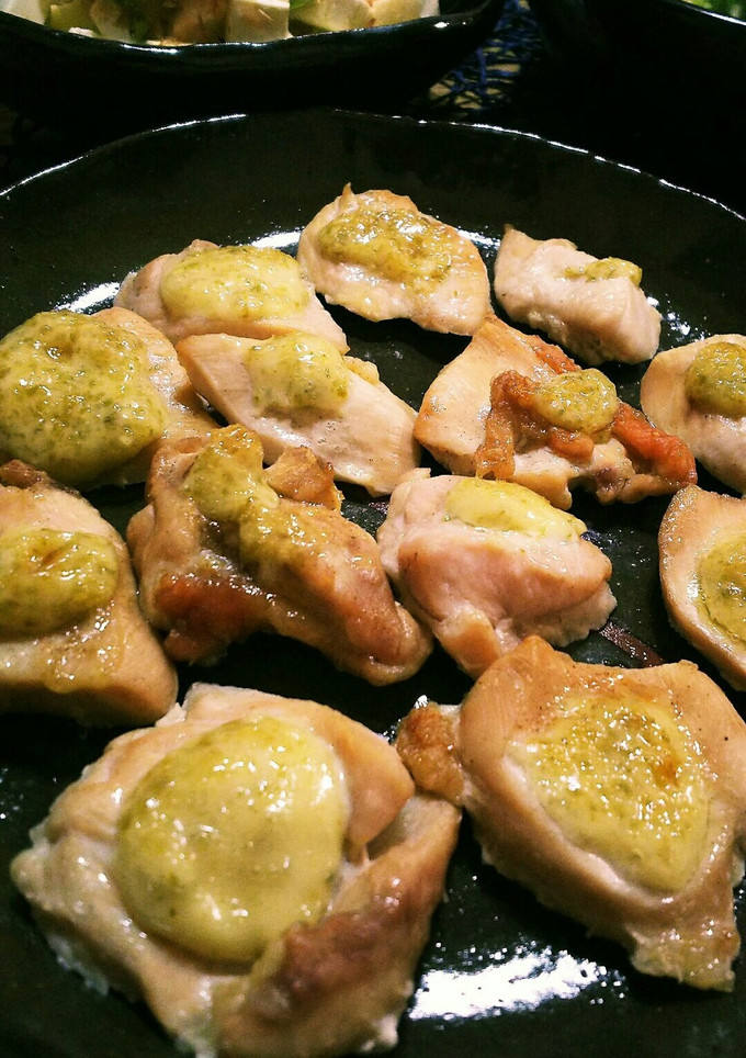鶏むね肉の柚子こしょうマヨ焼き☆-レシピのメイン写真