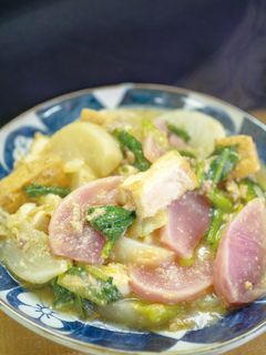 カブと厚揚げのそぼろ煮-レシピのメイン写真
