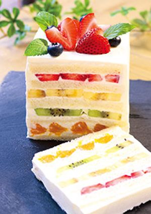レインボー食パンケーキ-レシピのメイン写真