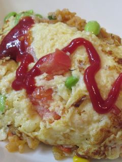 野菜たっぷり和風オムライス-レシピのメイン写真