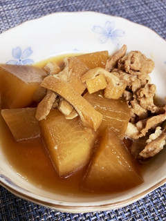 だし汁が染み込んだ大根のふくめ煮(^^)-レシピのメイン写真