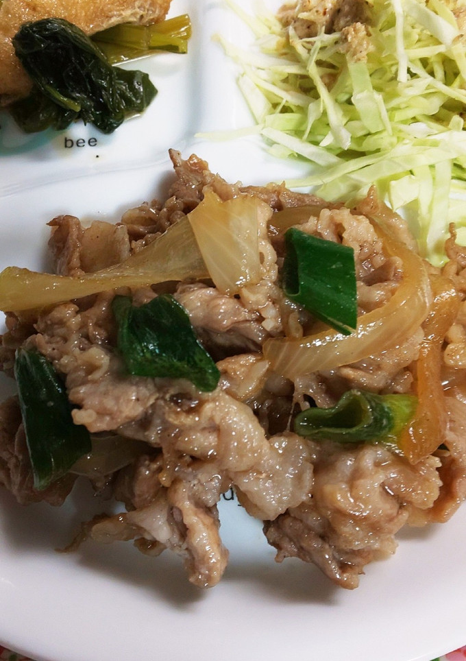 豚のしょうが焼き♪-レシピのメイン写真