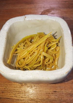 ブロッコリーの茎の醤油漬け-レシピのメイン写真