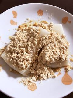 レンジで即!切り餅できなこ餅☆アレンジ◎ by まいごのひつじ レンジで即!切り餅できなこ餅☆アレンジ◎ by まいごのひつじ