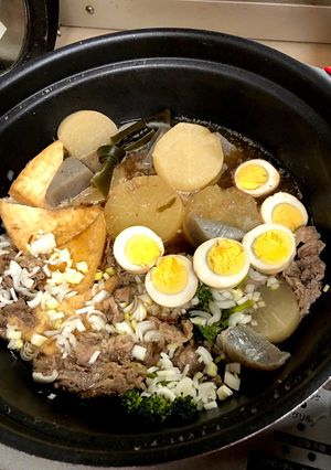 おでんリメイク すき焼き味に-レシピのメイン写真