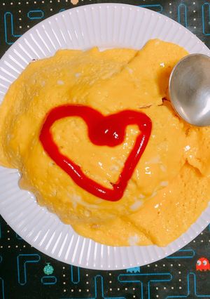 簡単ふんわりオムライス-レシピのメイン写真