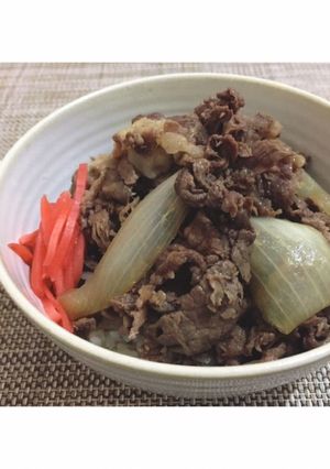 牛丼♡-レシピのメイン写真