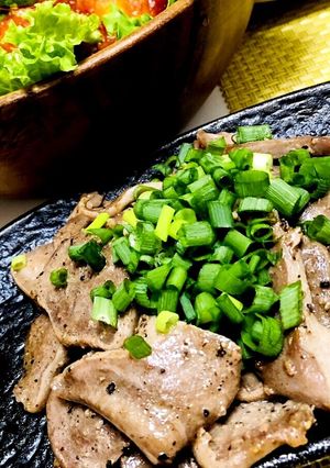 豚タンの塩胡椒焼き-レシピのメイン写真