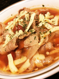 ズボラ飯☆おかずにもなるトマトスープ-レシピのメイン写真