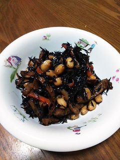 砂糖を使わないひじき煮物 -レシピのメイン写真
