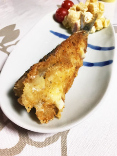 揚げずに楽チン!あふれるチーズの鰯フライ-レシピのメイン写真