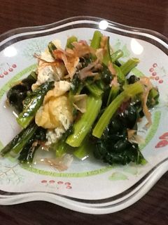 冬菜の煮びたし-レシピのメイン写真