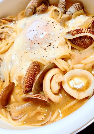 煮込みカレー鍋焼きスパ-レシピのメイン写真