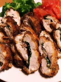 鶏胸肉の梅しそカツ-レシピのメイン写真