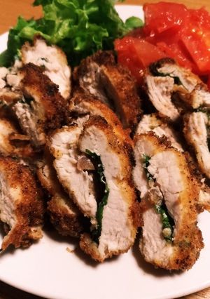 鶏胸肉の梅しそカツ-レシピのメイン写真