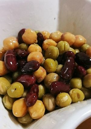 30秒で！ミックスビーンズのおつまみ-レシピのメイン写真