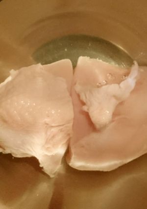 鳥むね肉をしっとり食べる、ソミュール液-レシピのメイン写真