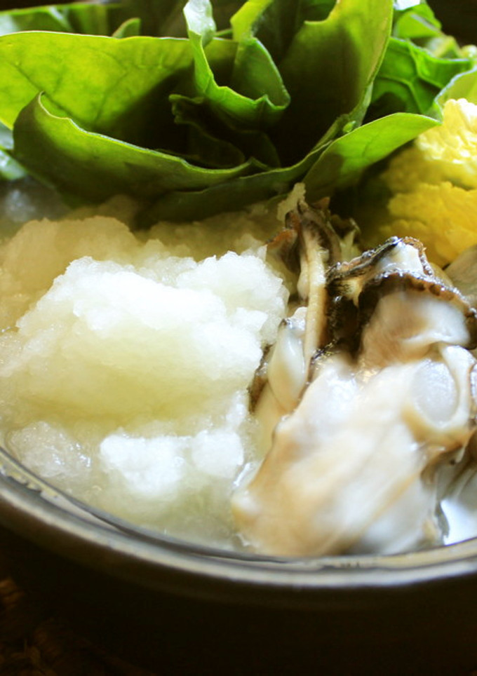 大根おろしの水分だけで♡牡蛎みぞれ鍋-レシピのメイン写真