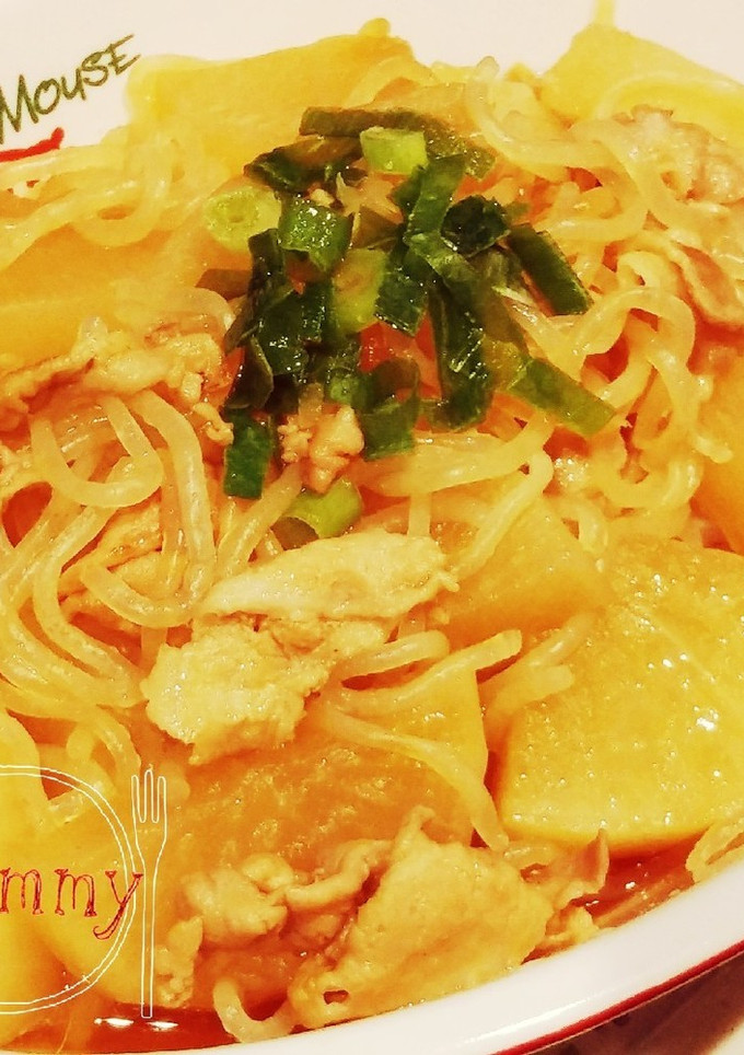 簡単☆すき焼きのたれで豚バラ大根♪-レシピのメイン写真