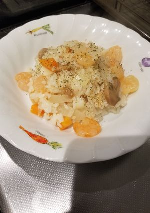 簡単エビピラフ(鍋)-レシピのメイン写真