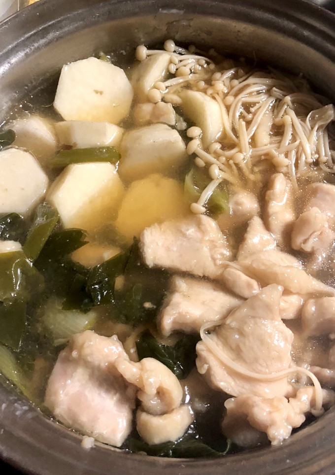 鶏むね肉の治部煮風-レシピのメイン写真