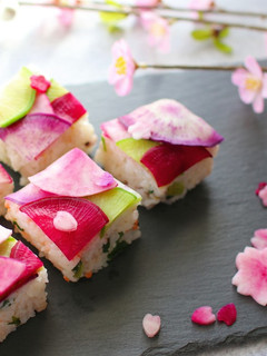 カラフル野菜寿司-レシピのメイン写真