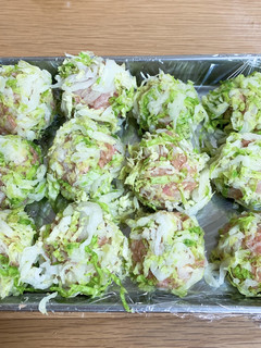 野菜の花シュウマイレシピ-レシピのメイン写真