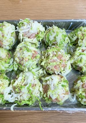 野菜の花シュウマイレシピ-レシピのメイン写真