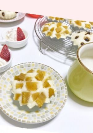 離乳食・妊婦おやつ 蒸しパン 簡単-レシピのメイン写真