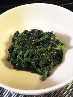 簡単☆ほうれん草の胡麻和え-レシピのメイン写真
