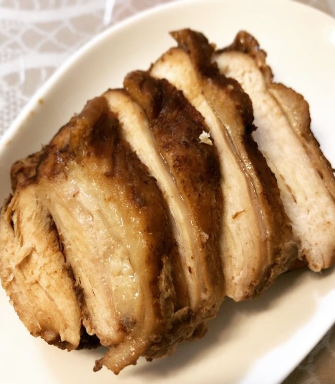 八丁味噌漬けサラダチキン-レシピのメイン写真