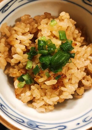 ポン酢で炊くだけ！やみつき炊き込みご飯-レシピのメイン写真