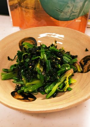 ほうれん草と海苔のナムル-レシピのメイン写真