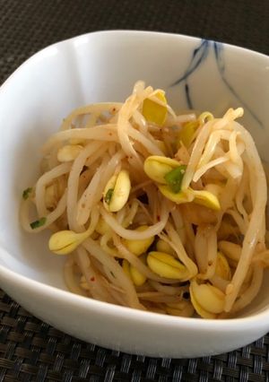 大豆もやしのキムチ チンだけ簡単！ナムル-レシピのメイン写真