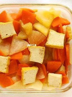レンジで!大根と人参のオイスターソース煮-レシピのメイン写真