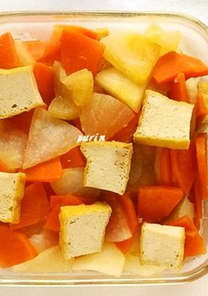 レンジで！大根と人参のオイスターソース煮-レシピのメイン写真
