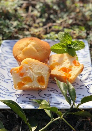みかんのカップケーキ-レシピのメイン写真