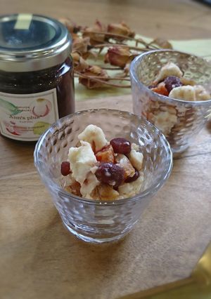 餡と干柿のメランジェ-レシピのメイン写真