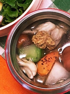 スープジャーで♪ 冬野菜のポトフ風♡-レシピのメイン写真