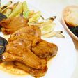 *鴨肉とねぎのソテー 辛味大根ソースで*