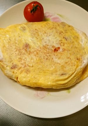時短オムライス-レシピのメイン写真