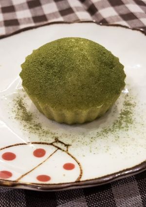 混ぜて！簡単！しっとり抹茶蒸しパン-レシピのメイン写真