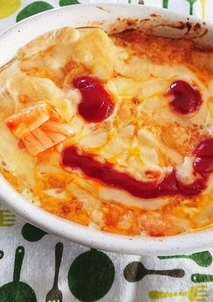 時短トースター焼き☆キムチーズオムライス-レシピのメイン写真