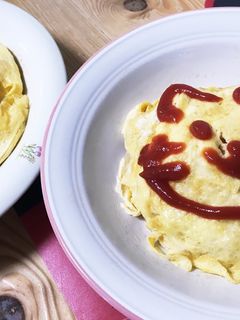 子供とのランチに♡ツナ缶で簡単オムライス-レシピのメイン写真