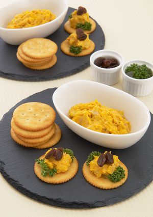 もち麦入りかぼちゃとツナのディップ-レシピのメイン写真