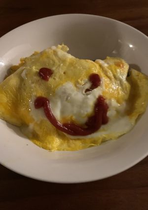 赤ちゃんも一緒に☆オムライス-レシピのメイン写真