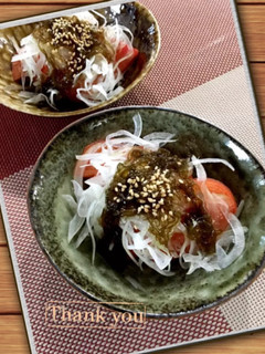 トマオニのもずく酢-レシピのメイン写真